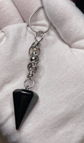 Pendulum Pendants | Hand-Wrapped Copper Wire | Little Stone Raven