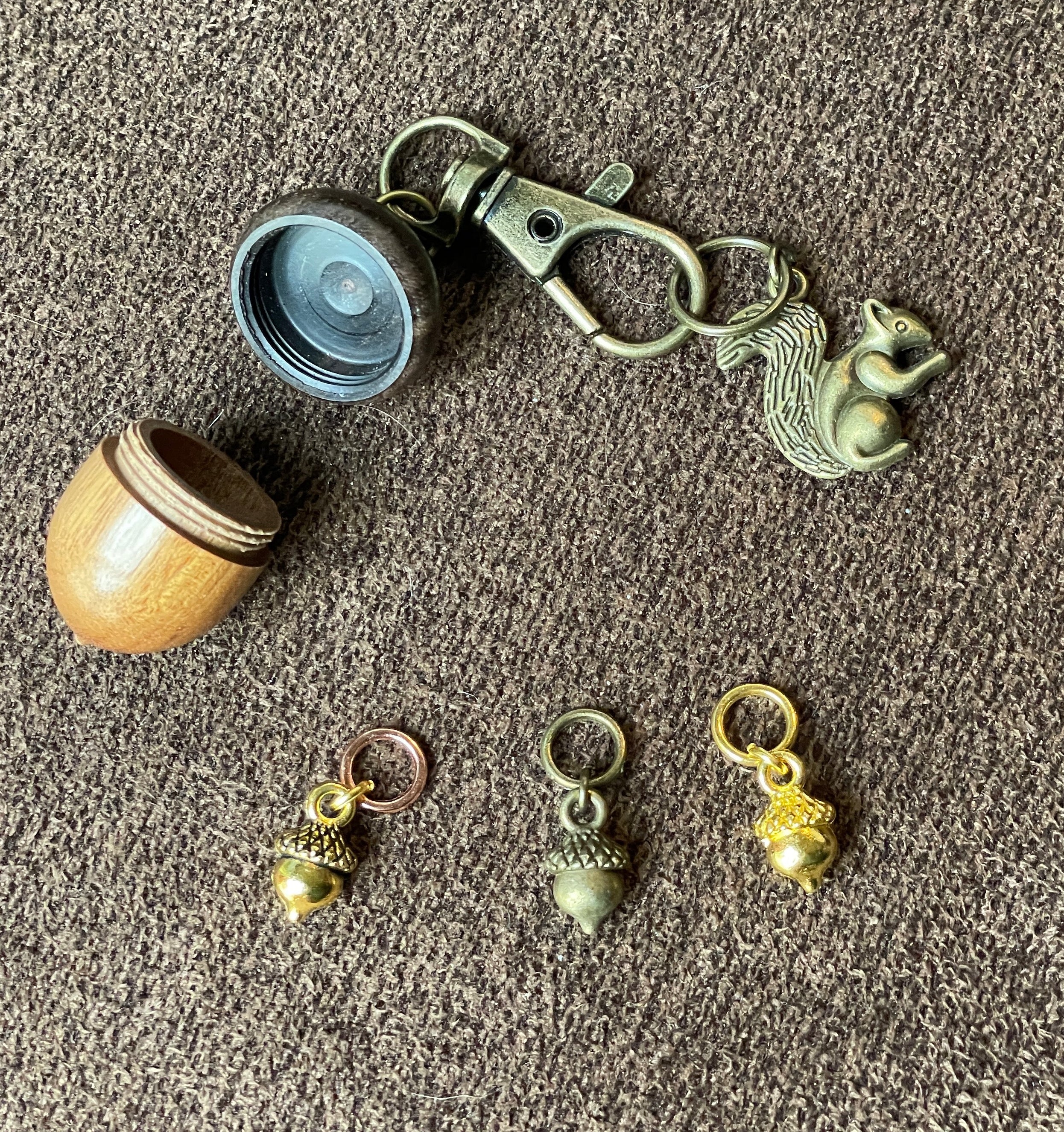Squirrelly Stitch Marker Sets | Little Stone Raven
