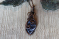 Sodalite Copper Necklace